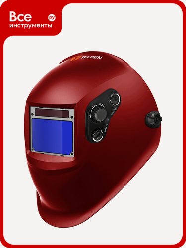 Изображение товара Маска сварщика с АСФ Хамелеон TECMEN ADF 730S TM 15 Красная, из специального