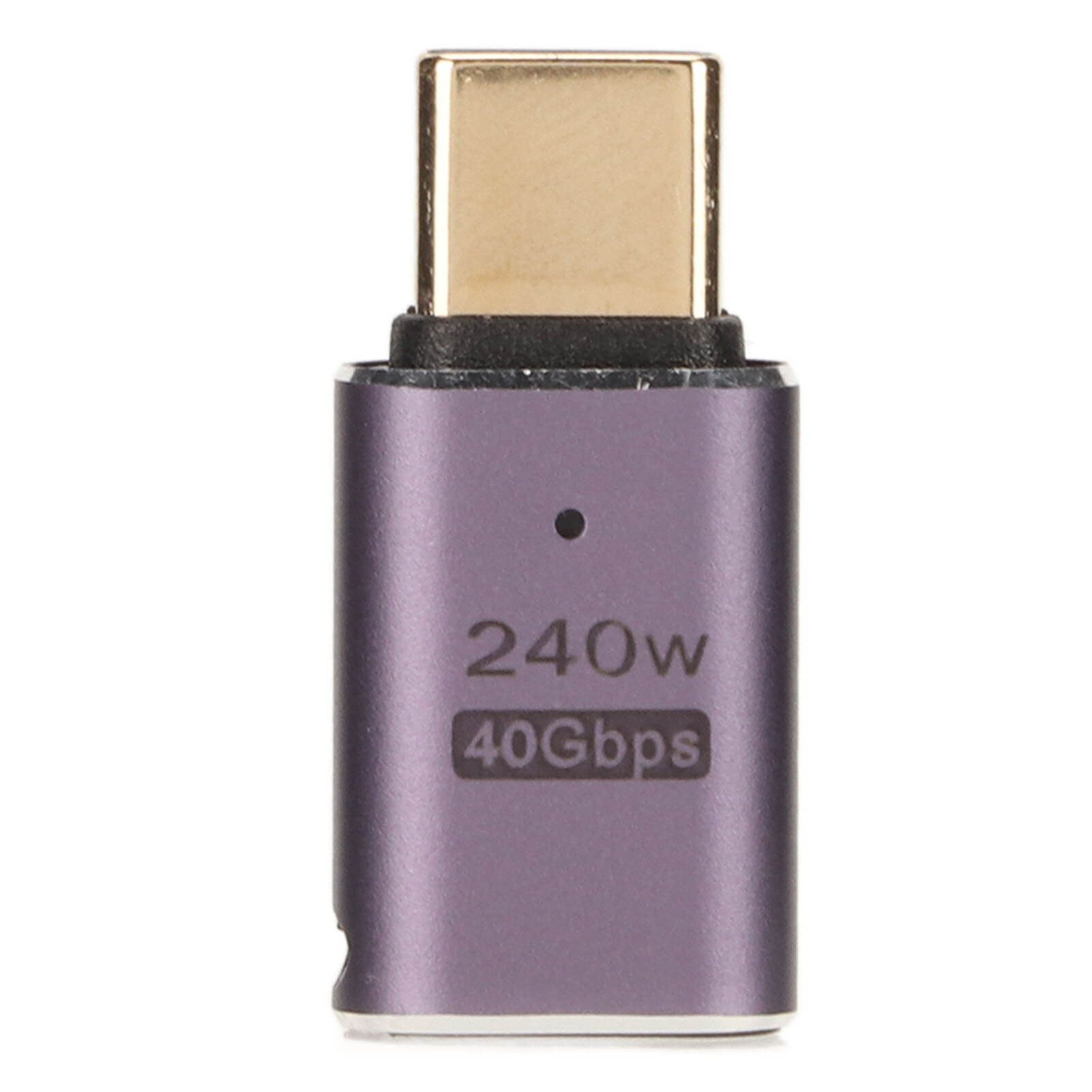 Адаптер типа C USB4.0 HD 8K 40 Гбит/с PD240W Быстрая зарядка в алюминиевом корпусе Портативный адаптер типа C на тип C для сотового телефона между мужчинами и женщинами, прямой