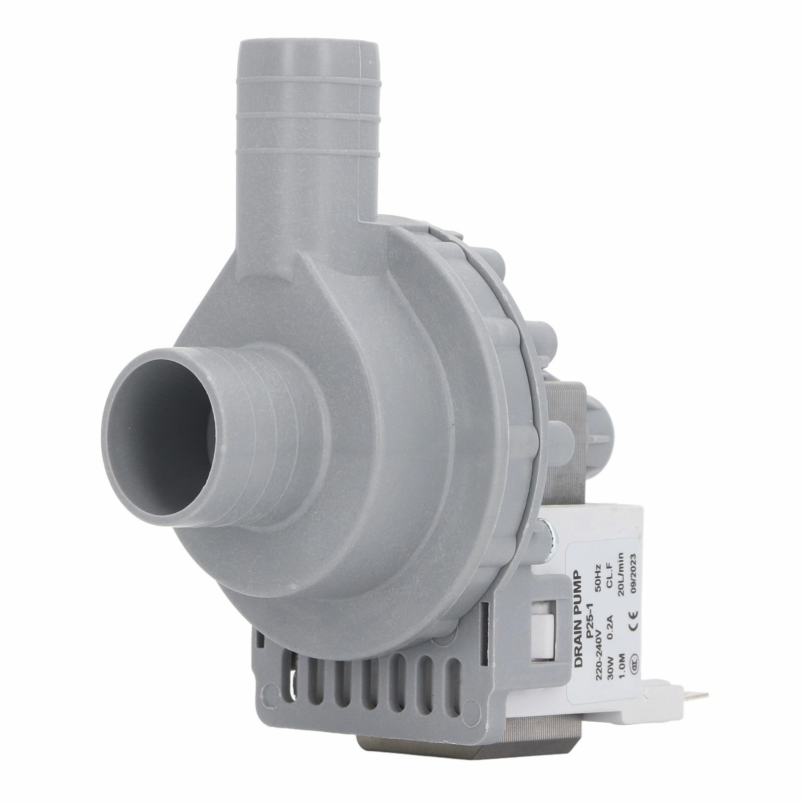 Двигатель сливного насоса стиральной машины, 30 Вт, 0,2 А, 20 л/мин, медная катушка, мощный высокоэффективный двигатель насоса для стиральной машины, 220 240 В переменного тока