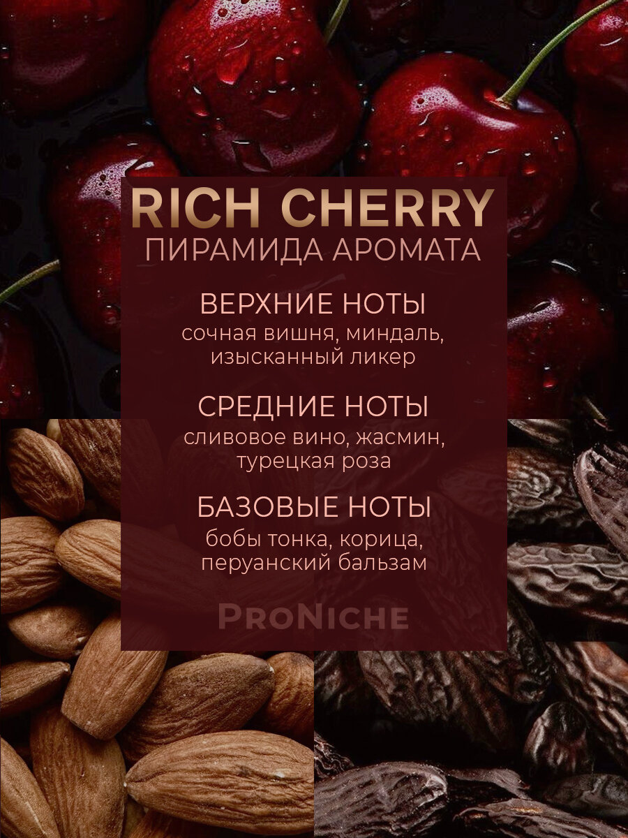 Духи женские ProNiche RICH CHERRY, духи оригинал Lost cherry, духи том форд парфюм женский вишня — фото 1