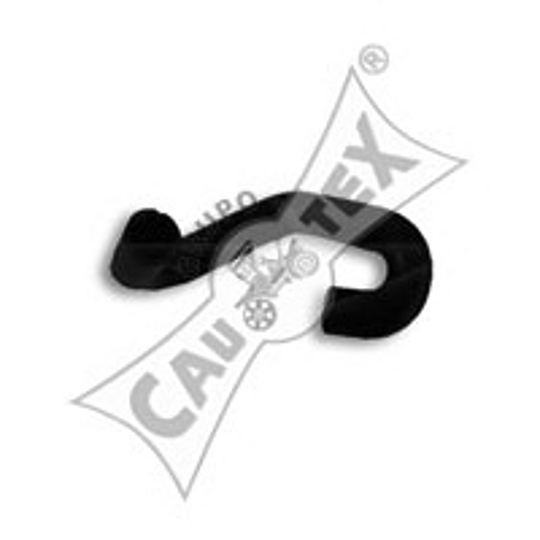 CAUTEX 486521 (1337518 / 1337582) патрубок системы охлаждения радиатора opel: Zafira (Зафира) a 1.6 16v 99-05,