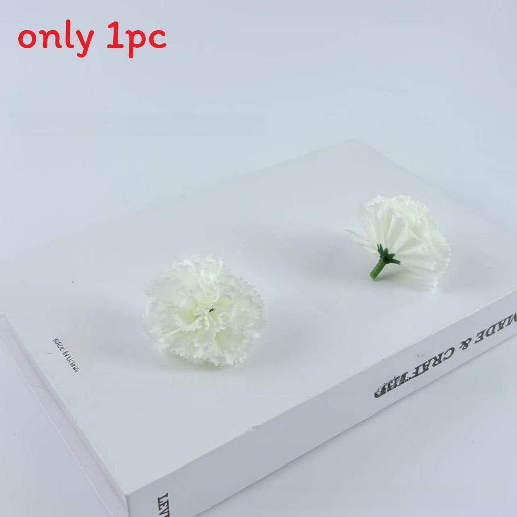 Материал для украшений искусственный цветок мариголд для хэллоуина для рукоделия свадеб и вечеринок белый