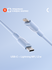 Кабель COMMO Jelly USB Type-C - Lightning MFI, 1,2 м Голубой