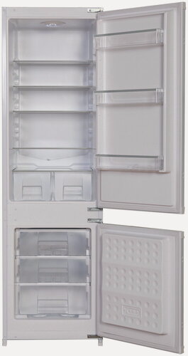 Изображение товара Встраиваемый двухкамерный холодильник Scandilux Встраиваемый двухкамерный холодильник Scandilux RBI120 229 л, белый