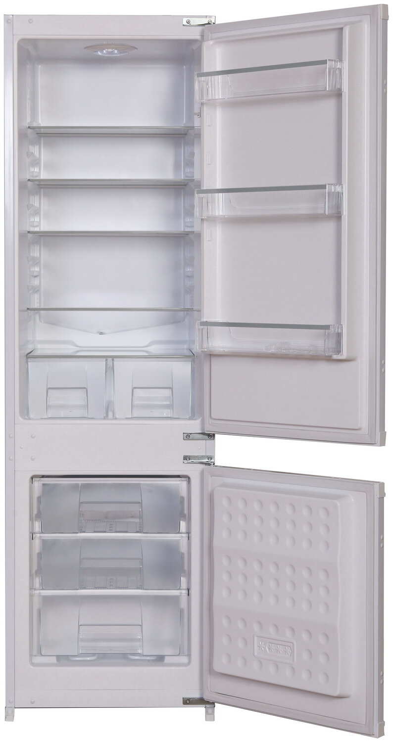 Встраиваемый двухкамерный холодильник Scandilux RBI120