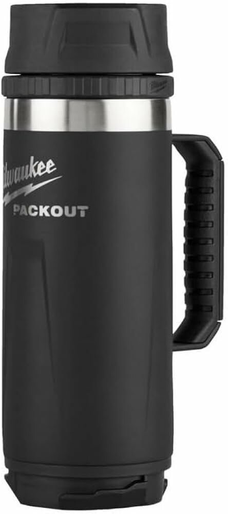 Термокружка PACKOUT MUG SIP LID черная 532 мл, Milwaukee