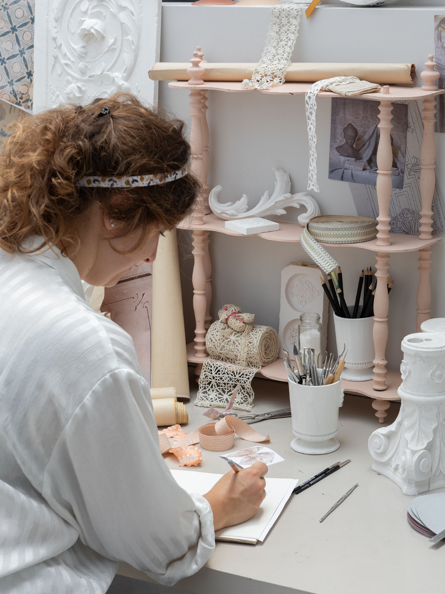 Ароматическая фигурка саше Перышко Аромат Рисовая пудра — фото 1