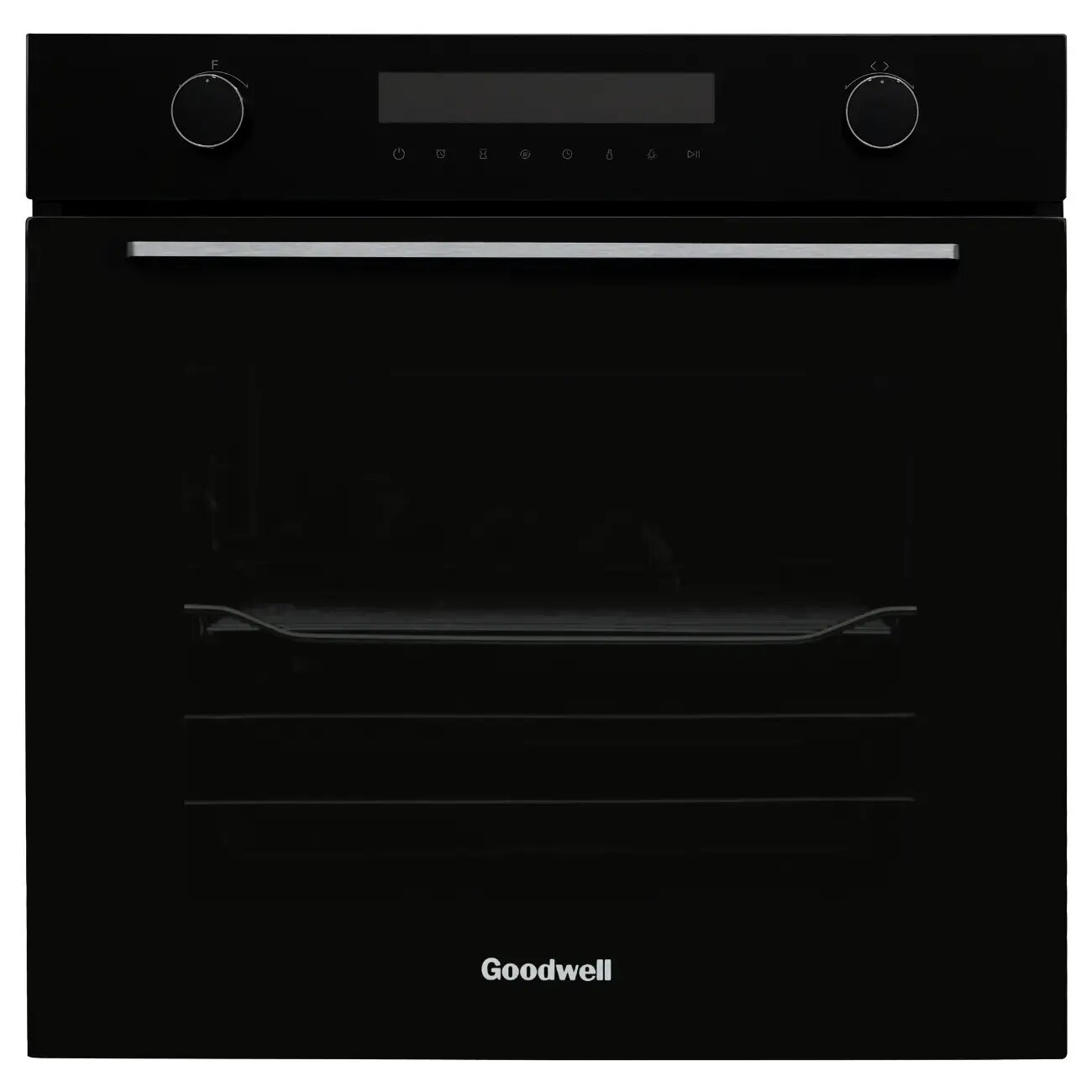 Встраиваемый духовой шкаф Goodwell GWO-7912BG, Вес (Кг): 34.2, Внутреннее освещение (Положение): Да, Внутреннее покрытие: нержавеющая сталь