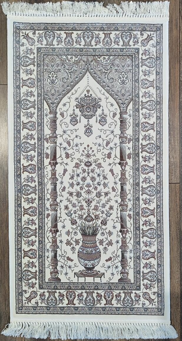 Ковер Roger Vanden Bergh Unique, прикроватный, 0,6х1,1 м, бамбуковый шелк