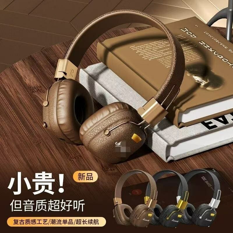 Наушники Marshall Major IV, с микрофоном, до 80 ч работы, Bluetooth 5.0, Marshall 4 — фото 1