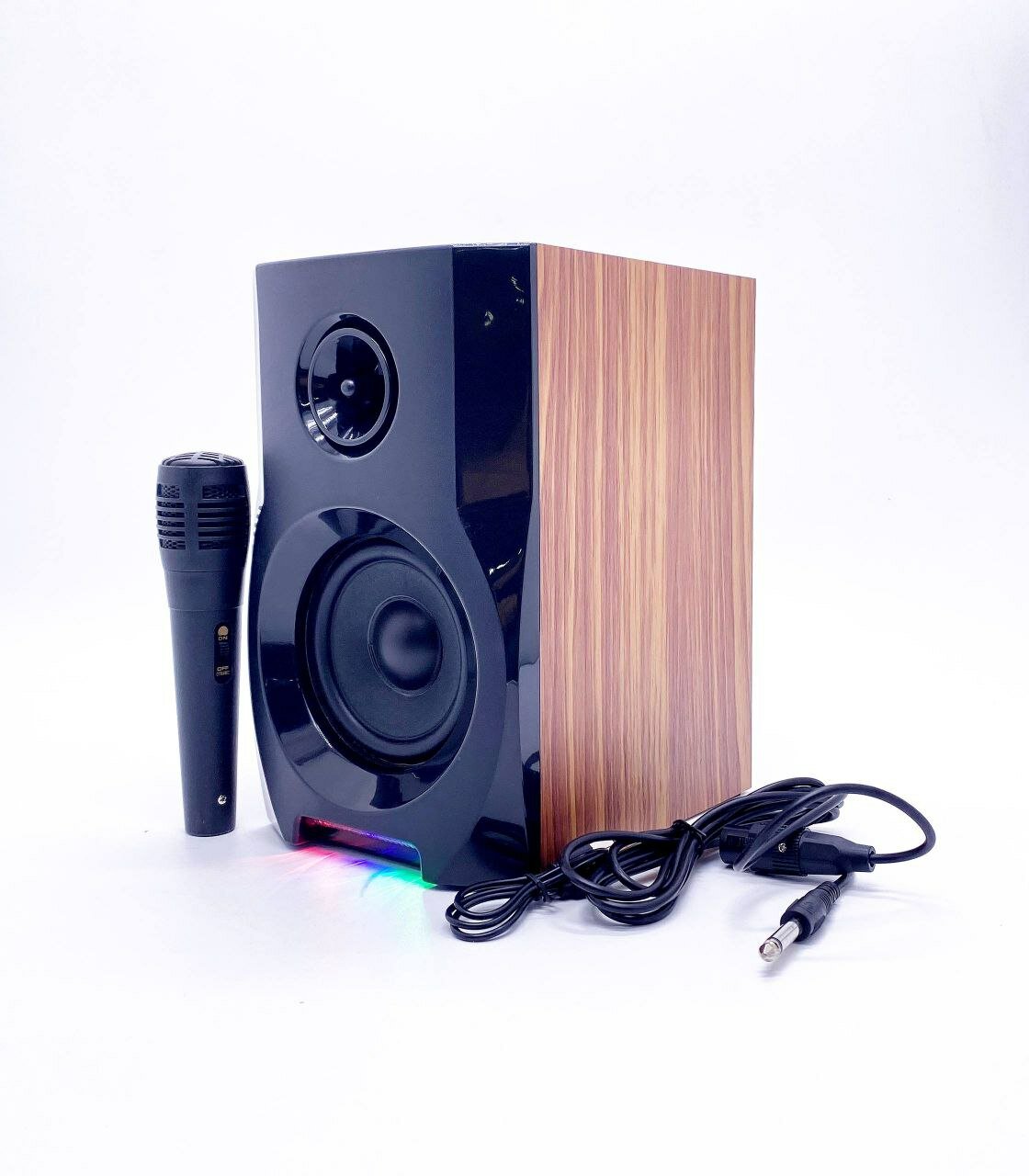 Портативная колонка Nillmax NBK102, караоке, Bluetooth, 3000 мАч