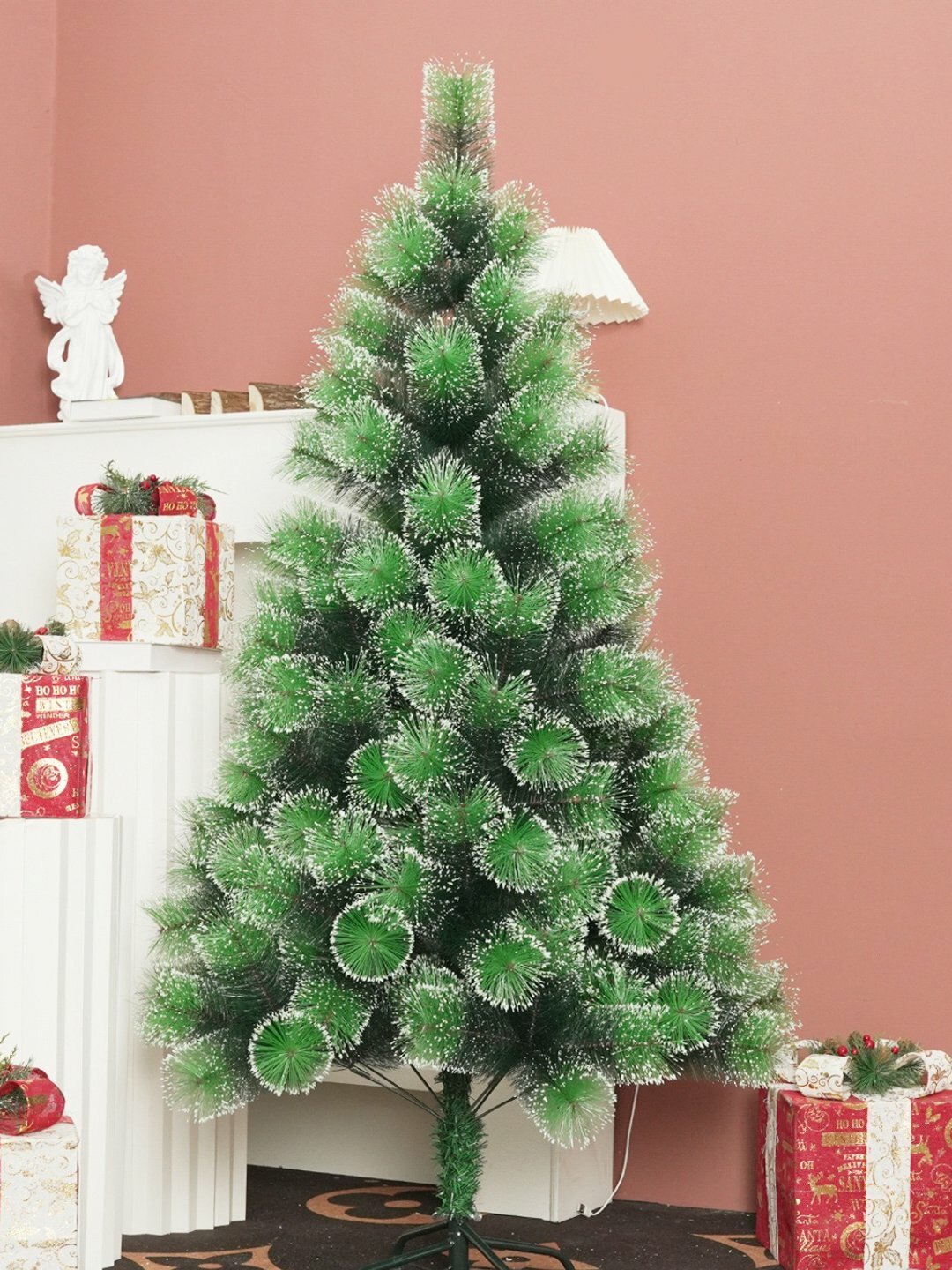 Елка новогодняя искусственная, напольная, зеленая, ПВС, 1,8 м