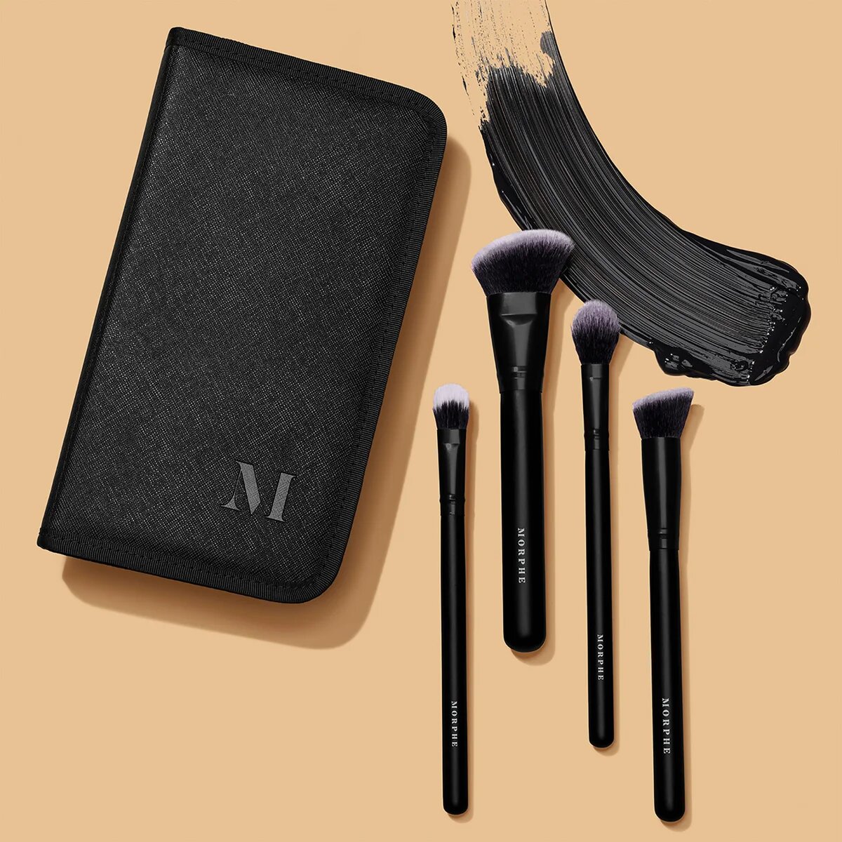Morphe Perfect Angle 4-Piece Face Brush Collection – набор из 4 кистей для лица — фото 1