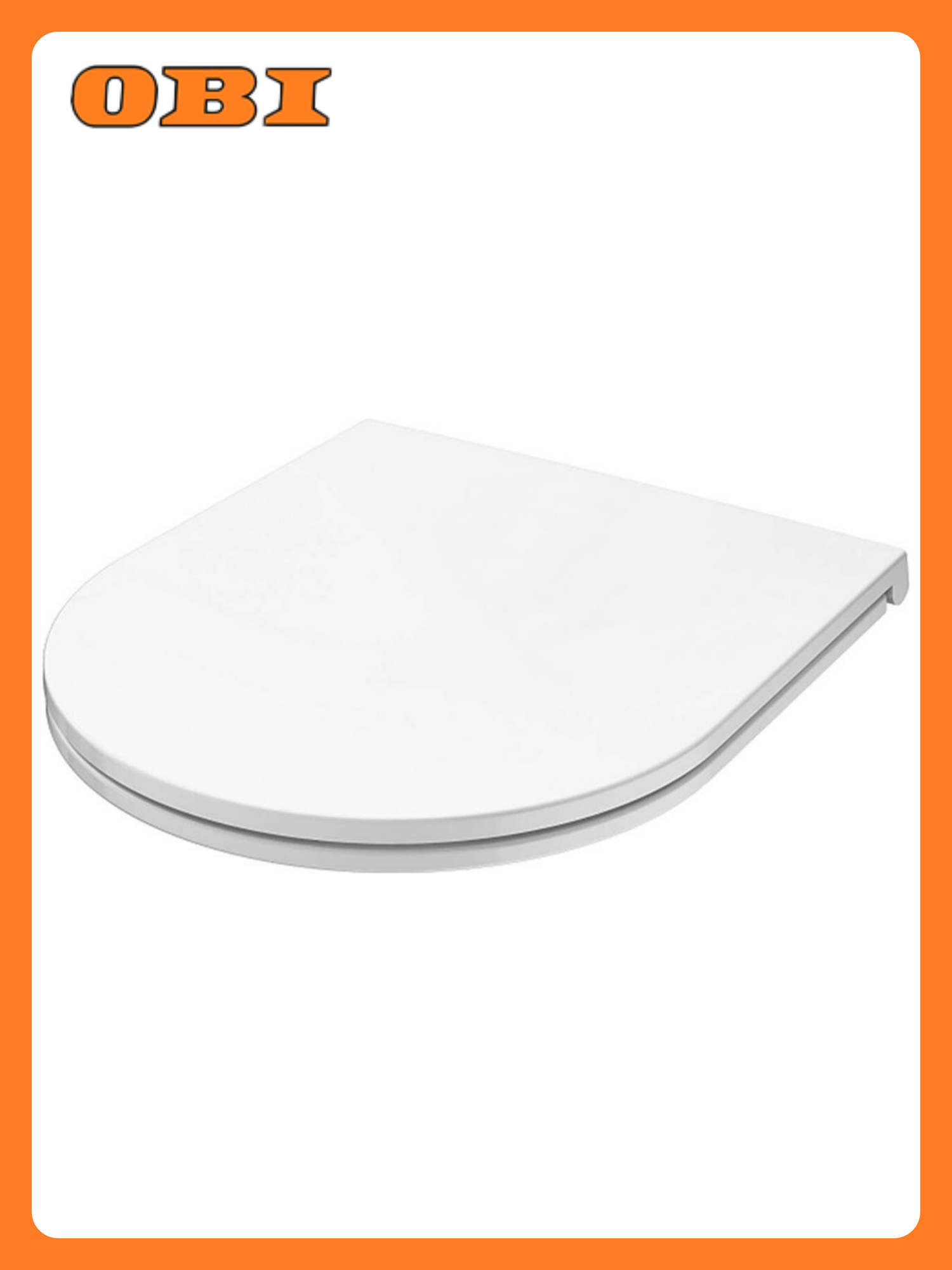 Сиденье для унитаза AM.PM Slim дюропласт белый с микролифтом