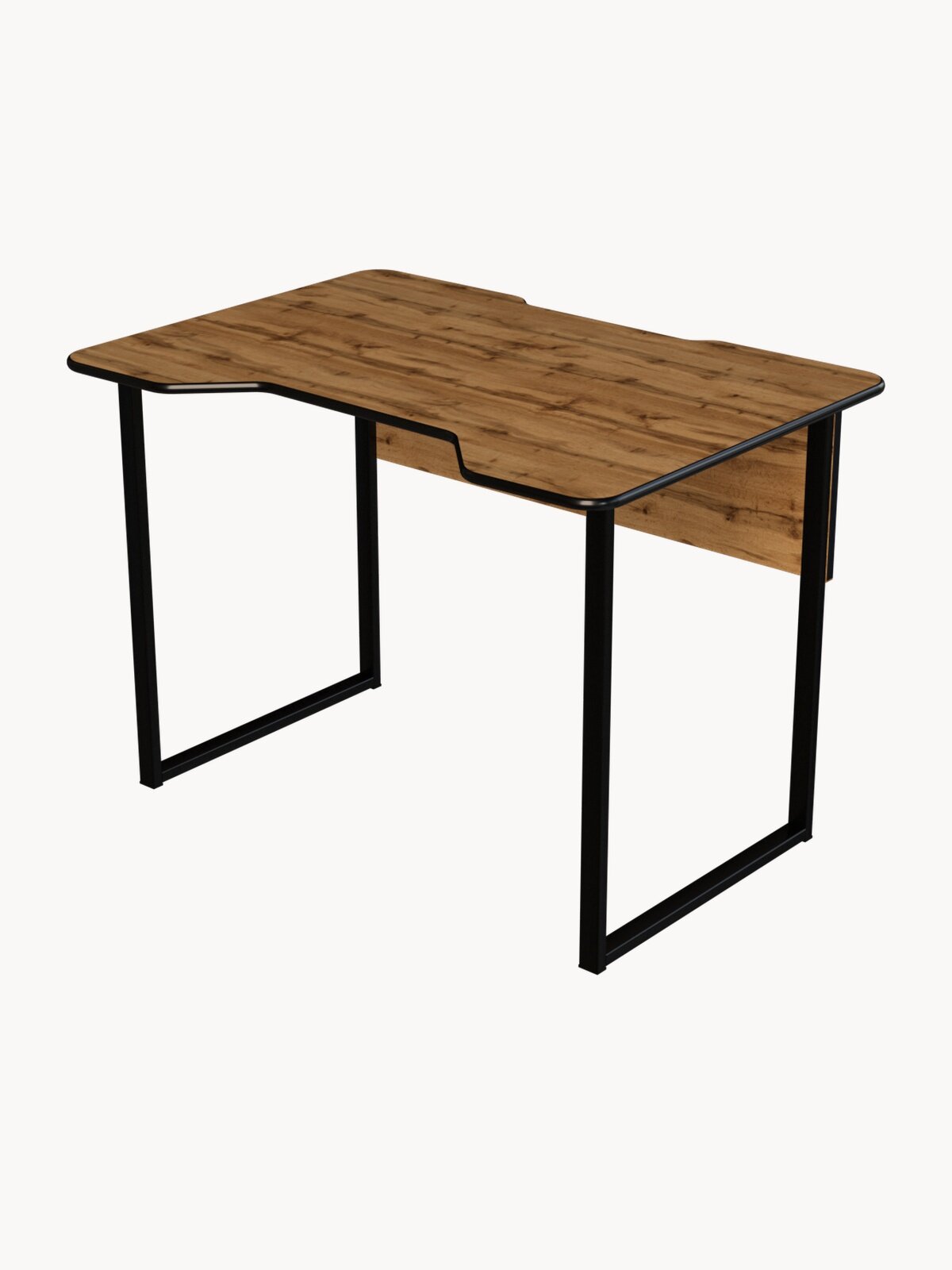 Компьютерный стол, письменный стол FREZKA LOFT100, универсальный угол, ЛДСП, металл, 100x72x75см