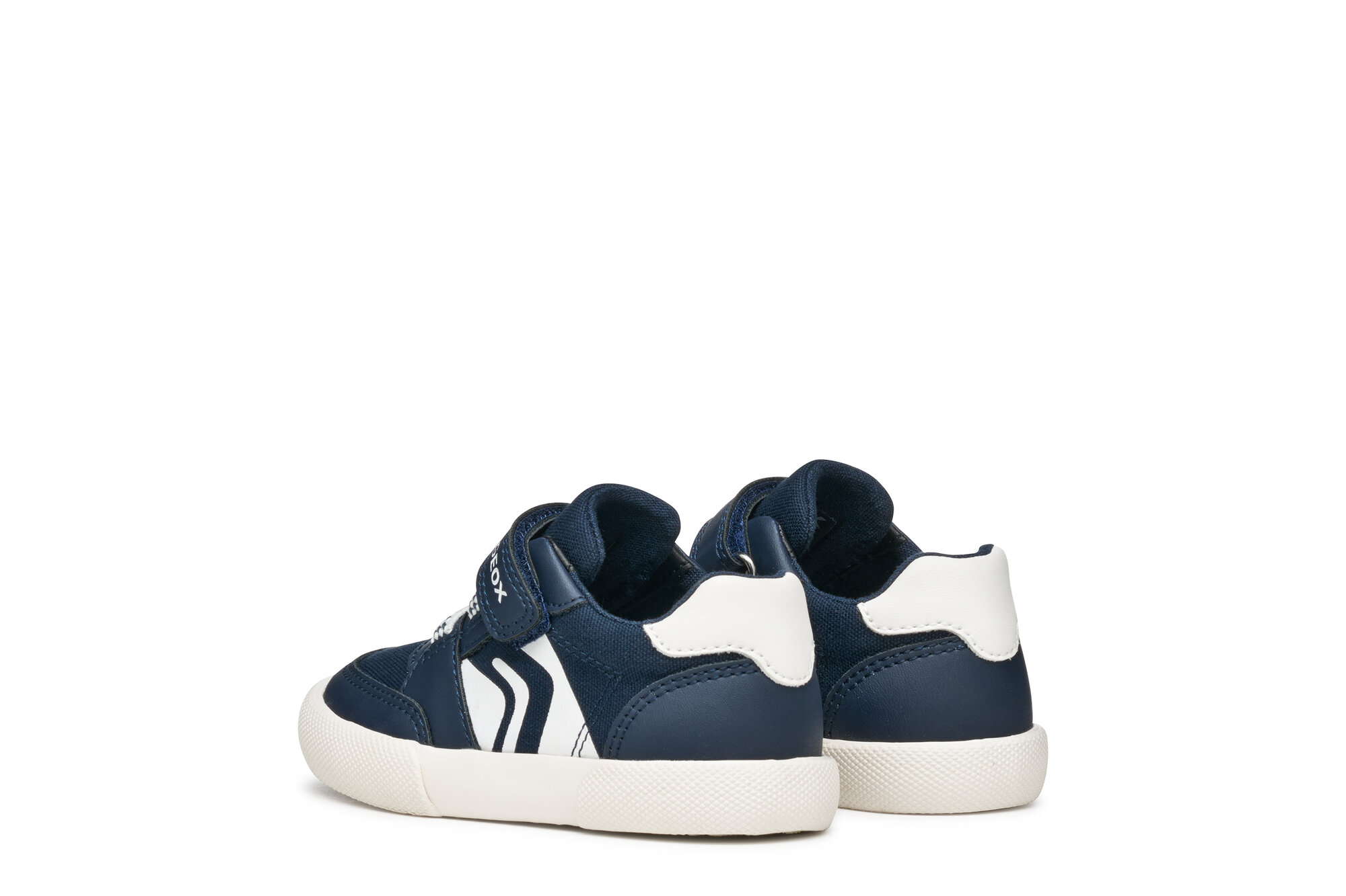 Кроссовки GEOX, размер 26 RU, синий/белый — фото 1