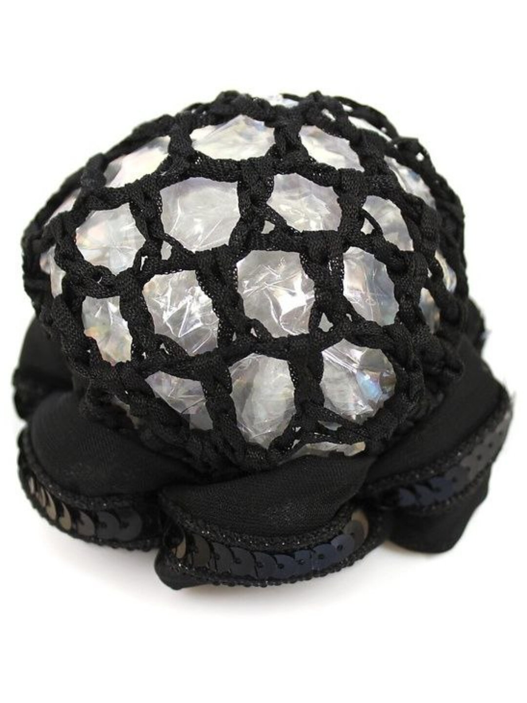 Сетка для волос из полиэстера черная