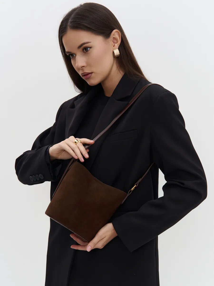 Сумка кросс-боди OSA MINUA, коричневый — фото 1