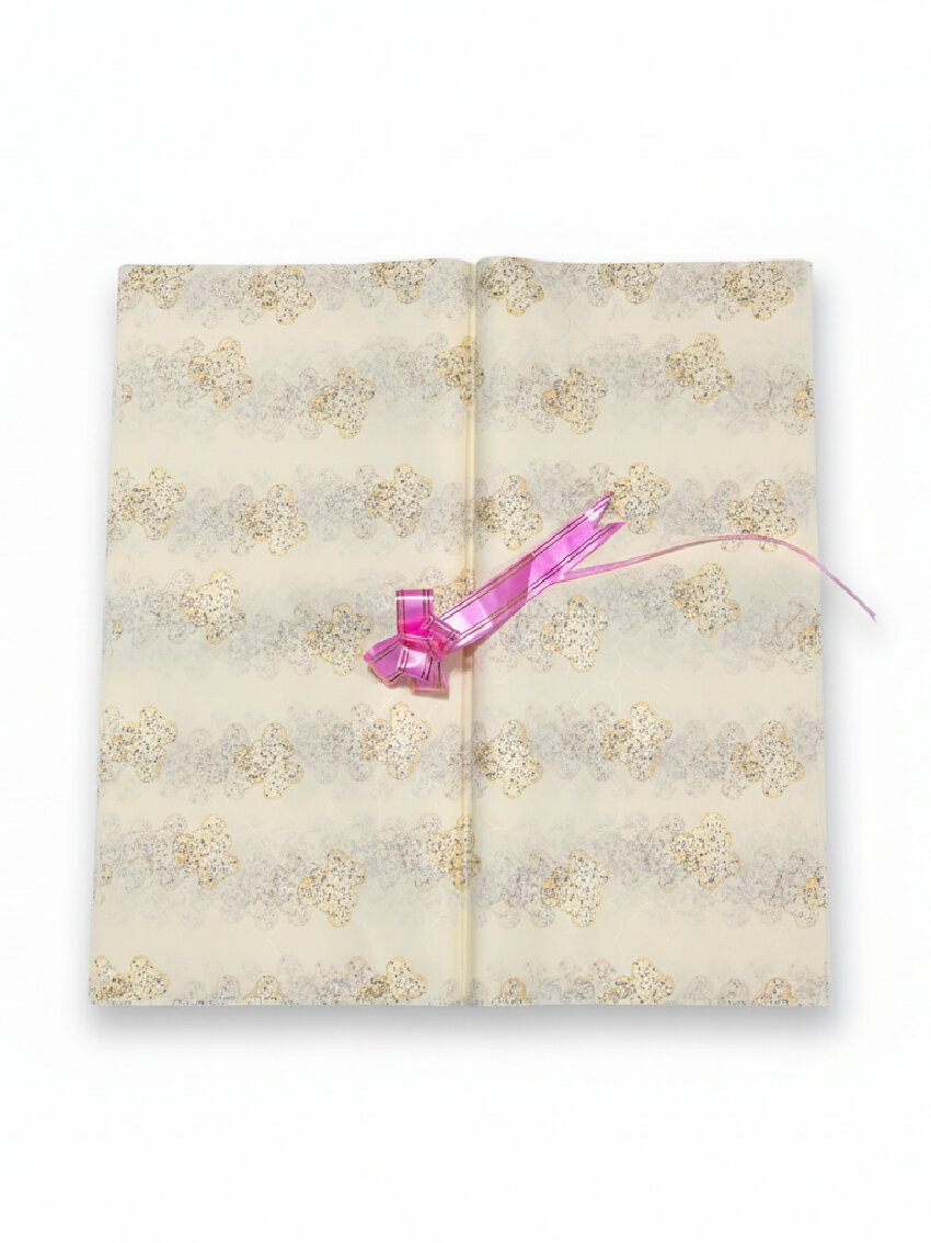 Крафт-бумага для упаковки подарков и цветов, водонепроницаемая. Бумага для упаковки подарков и букетов, размер 56×56 см.