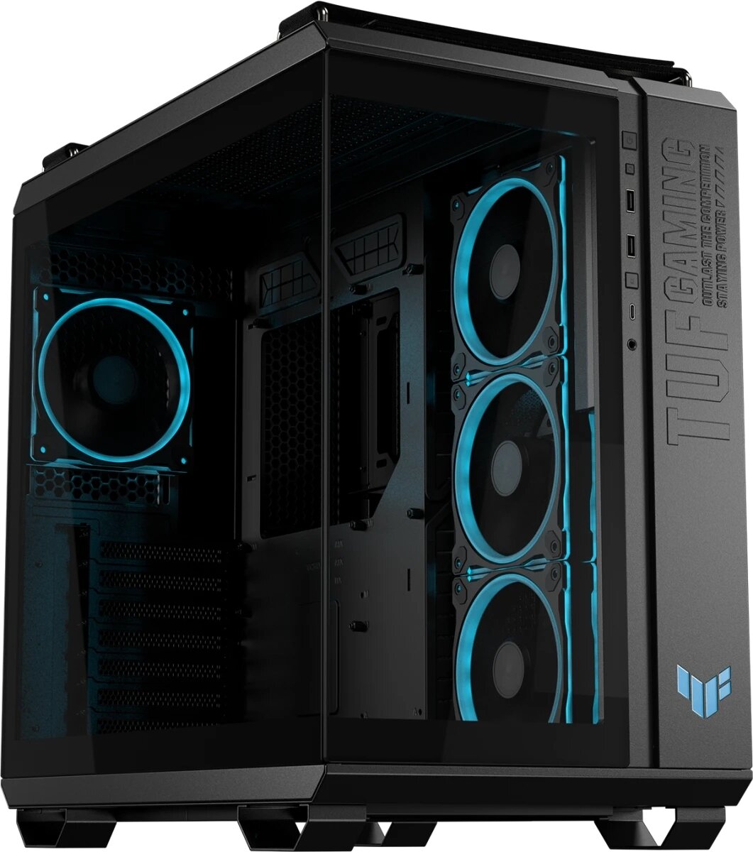 Компьютерный корпус ASUS TUF GAMING GT502 HORIZON TG ARGb черный