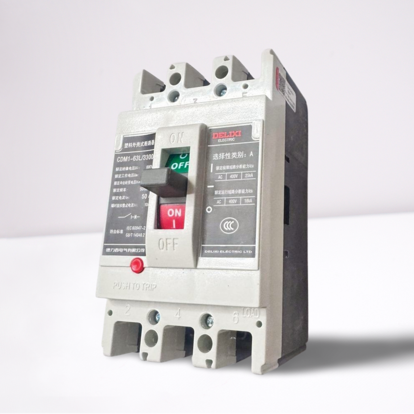 Авт. выкл. DELIXI CDM61-63L/3300 50A — фото 1