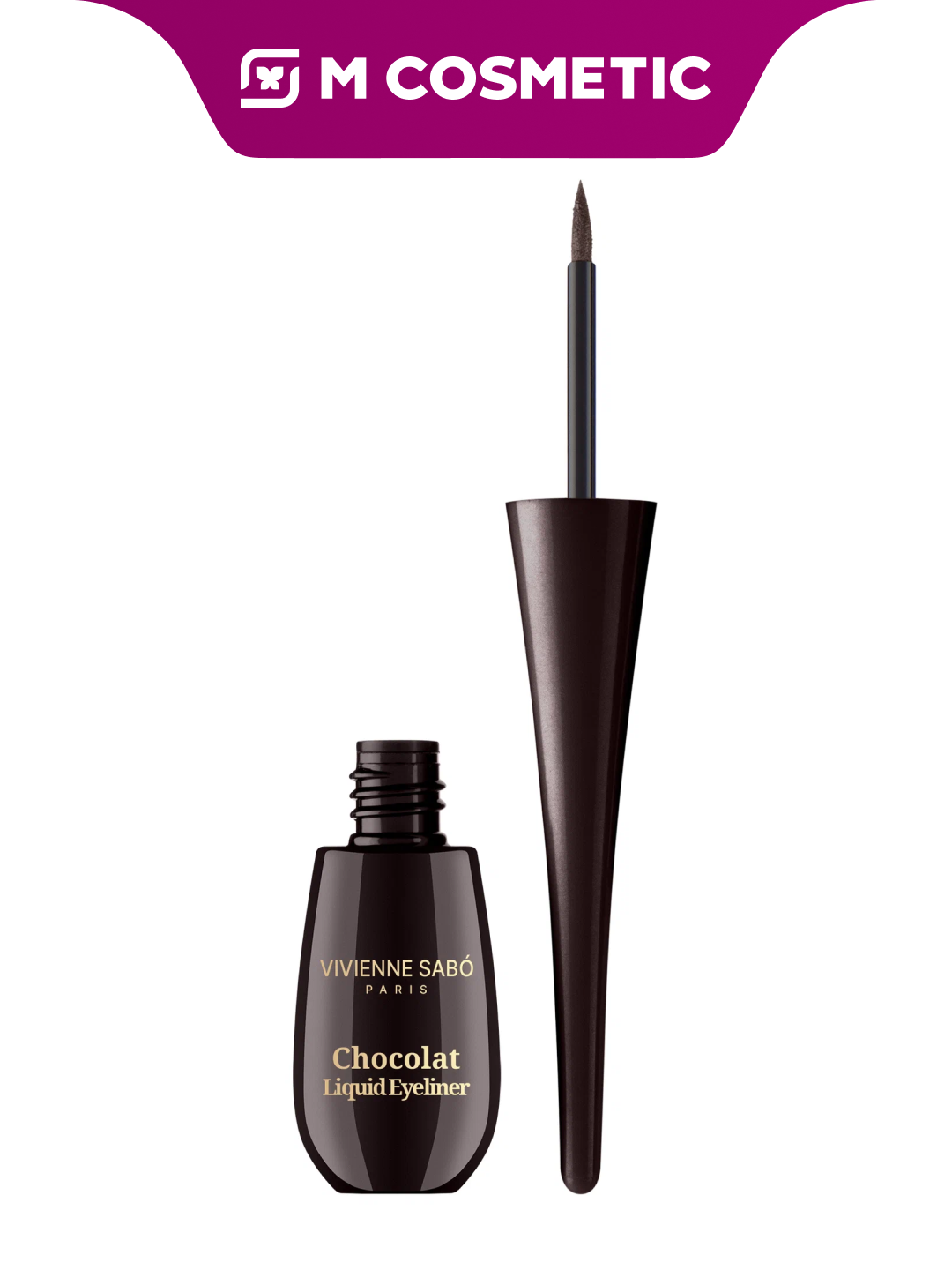 VIVIENNE SABO Подводка для глаз коричневая Chocolat жидкий лайнер тон 03 6мл