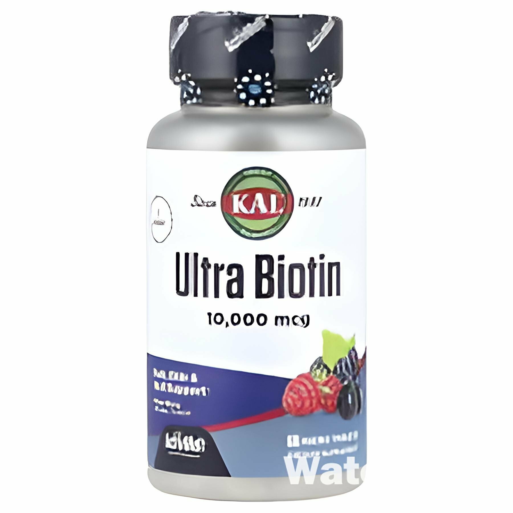 KAL Ultra Biotin Berry 10000 mcg N60 — поддержка кожи, волос и ногтей