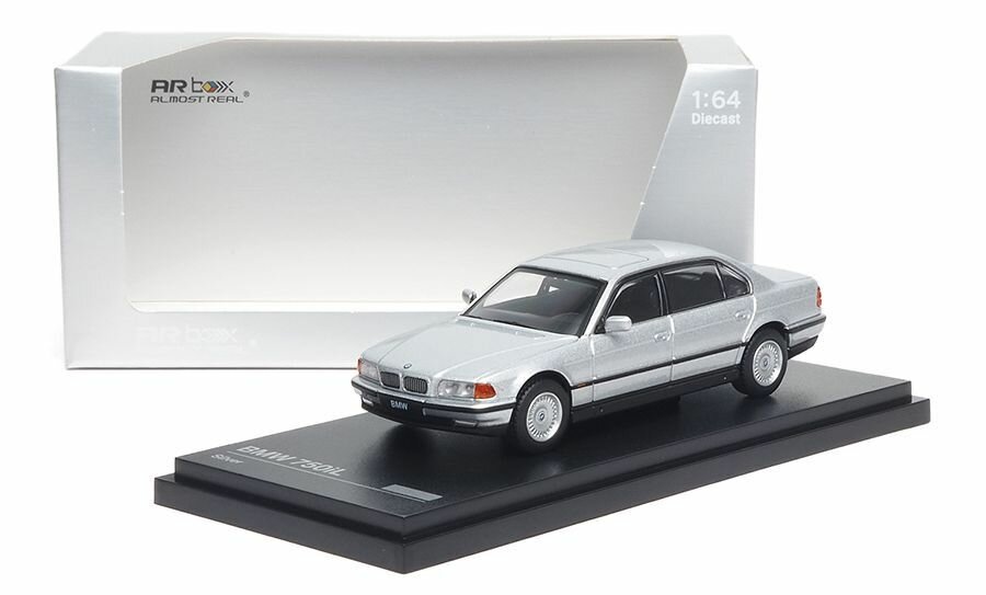 Almost Real 1:64 BMW 750il E38 Silver - коллекционная Premium машинка