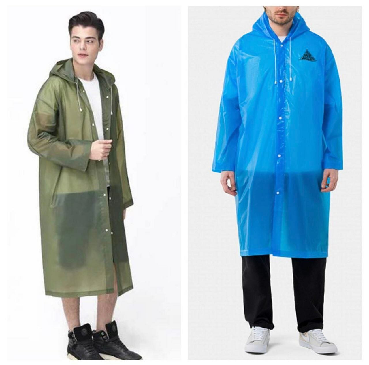 Плащ-дождевик Hongli, размер M-L, green — фото 1