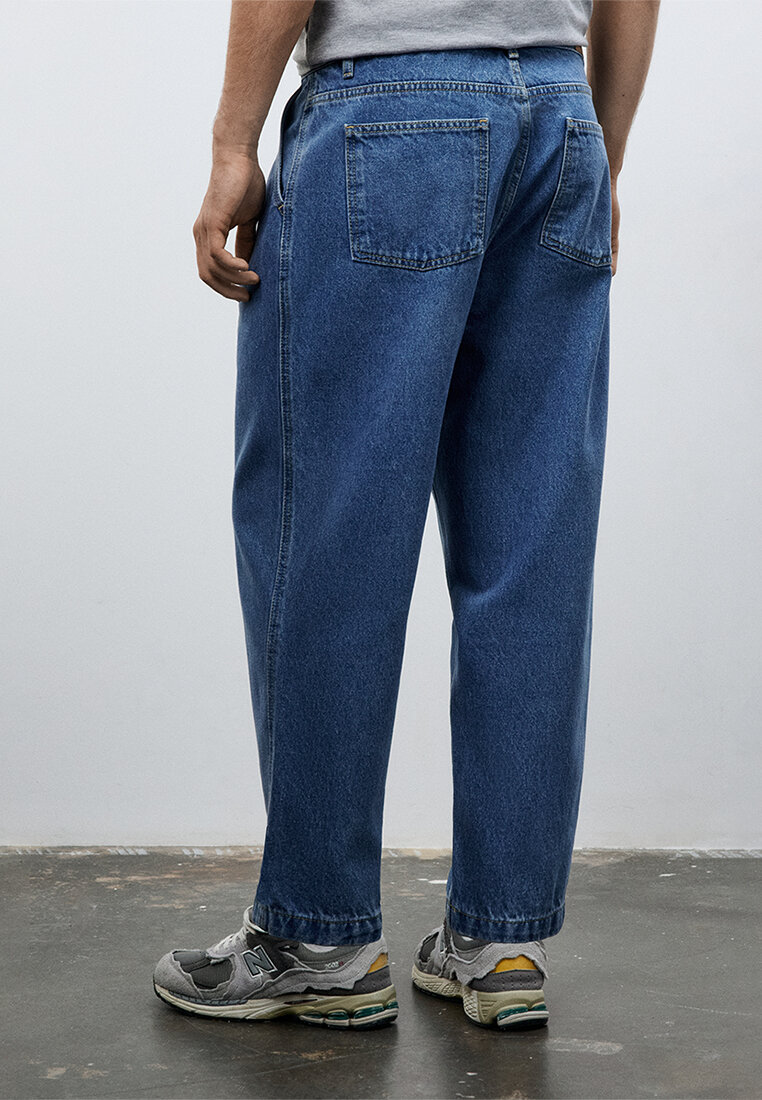 Джинсы бананы Befree Young, размер 28/176, темно-синий — фото 1