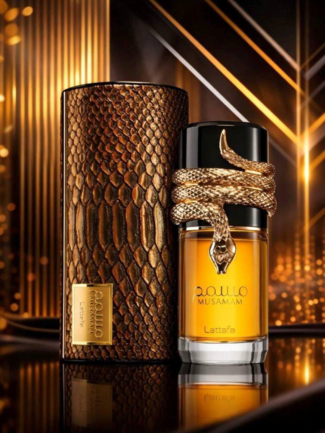 Erkaklar va ayollar uchun parfyumlangan suv, Lattafa Perfumes Musamam, 100 ml