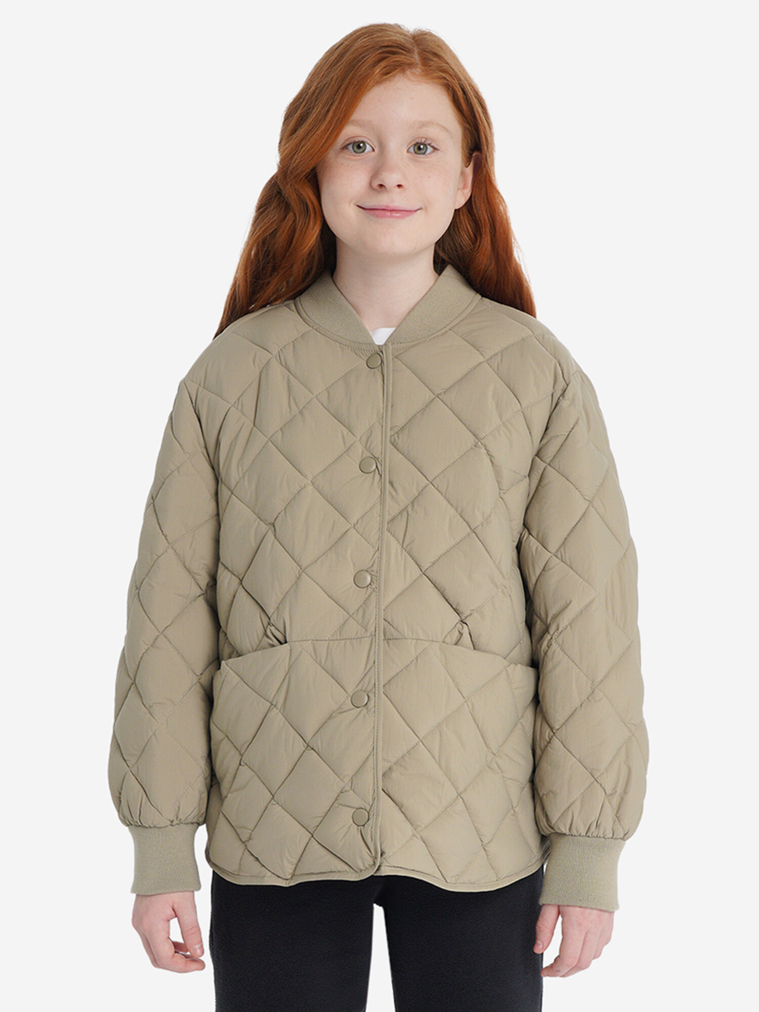 Куртка GSD, размер 158-164, бежевый — фото 1