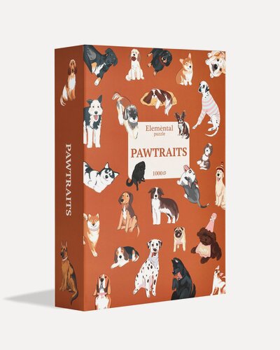 Изображение товара Пазлы Elemental Pawtraits 1000 деталей
