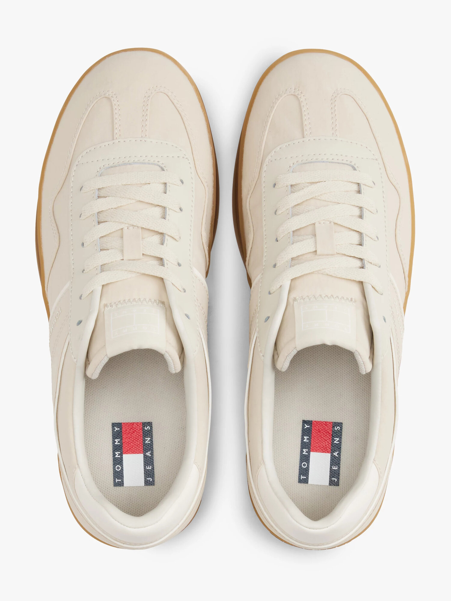 Кеды Tommy Jeans, размер 38 EU, бежевый — фото 1