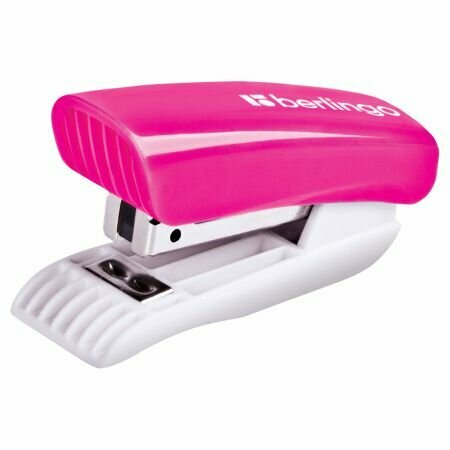 Степлер №10 BERLINGO "Blitz" на 10л. розовый (DSp_10210)