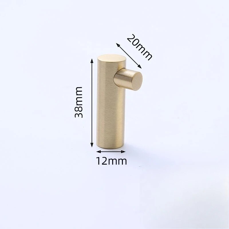 Латунный крючок для одежды 6914-Brass