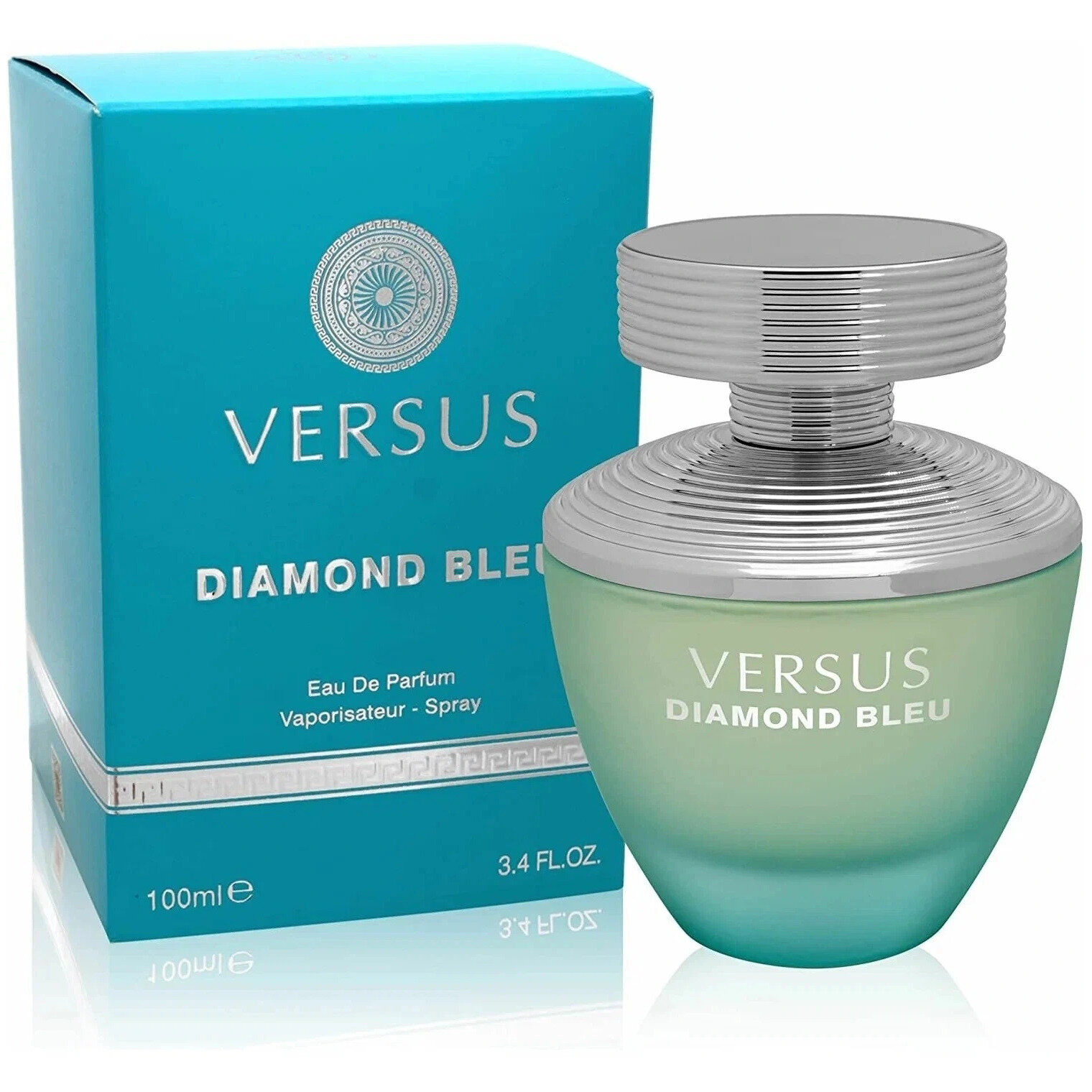 Парфюмерная вода для женщин Fragrance World Versus Diamond Blue 100 мл / Духи Фрагранс Ворлд Версус Даймонд Блу
