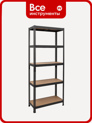 Изображение товара Стеллаж практик SBL 180KD-75x35-5 S24499371109, Пять регулируемых по высоте ярусов