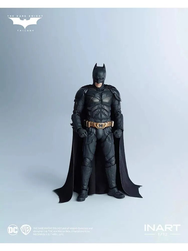 INART 1/12 The Dark Knight Rises Бэтмен Bell Подвижная фигура статуи(Премиальное издание)