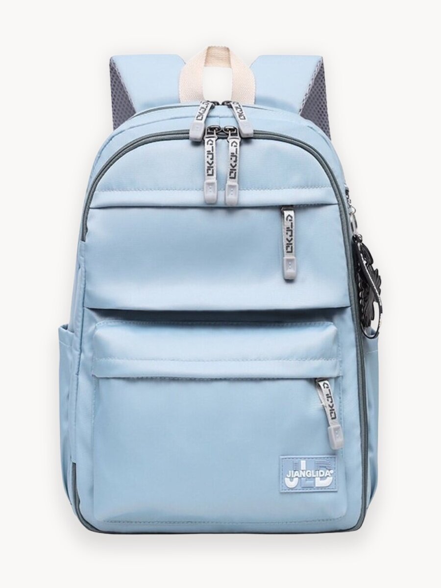 Рюкзак школьный для девочки Dokoclub голубой / Рюкзак школьный для девочек подростков
