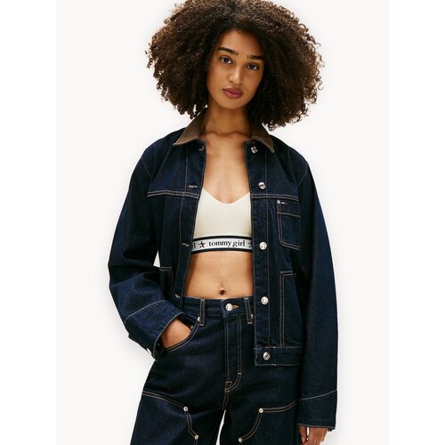 фото Куртка tommy jeans, размер m, синий