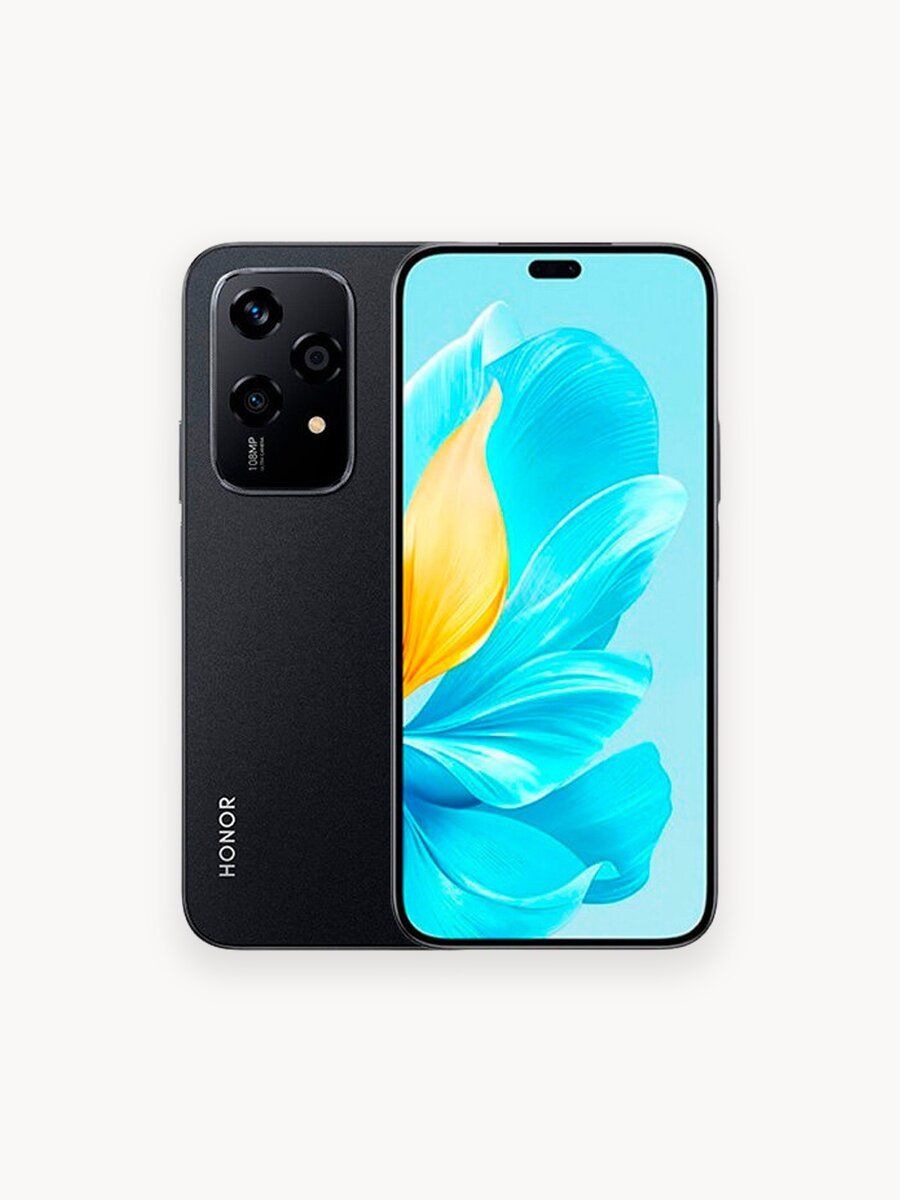 Смартфон Honor 200 Lite, 8GB RAM, 256GB ROM, AMOLED экран, 4500mAh, Android 13