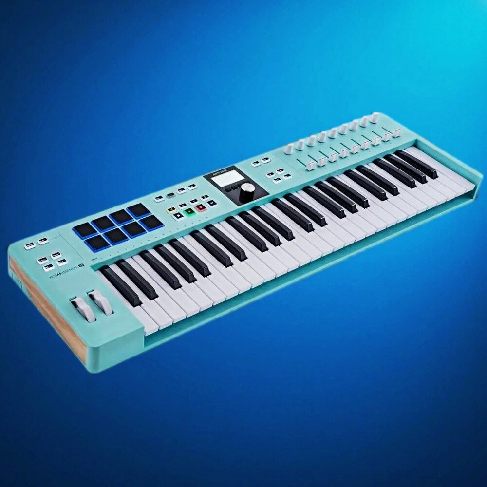Миди клавиатура Arturia KeyLab Essential 49 mk3 Aquamarine