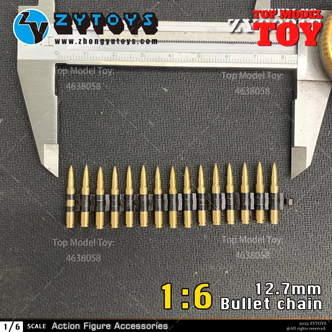 ZY8031C масштаб 1/6, 12,7 мм, калибр, металлическая машина, цепочка-пуля, фигурка, игрушки, аксессуар, 15 шт./компл, для 12 дюймов, экшн-фигурка, модель игрушки