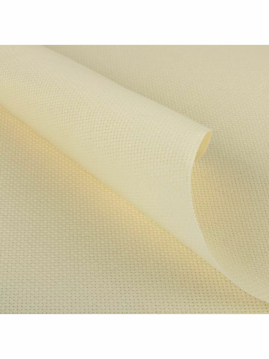 Канва Aida 14 ct. цвет кремовый, размер: 50x50 см.