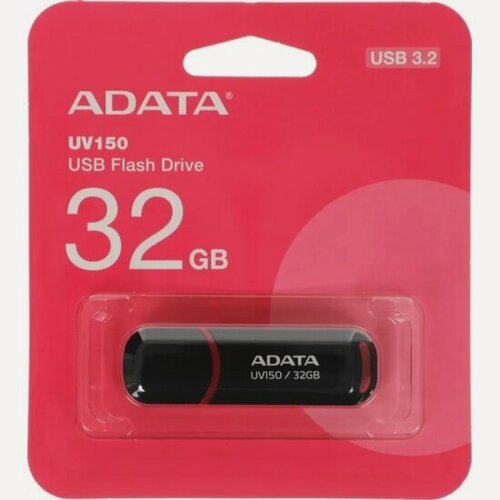 Изображение товара USB флешка Adata 32Gb UV150 black USB 3.1
