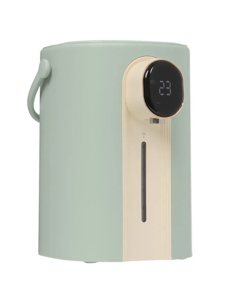 Термопот с дисплеем DEXP THP-1350 электронасос, 5 л, 1350 Вт, зеленый