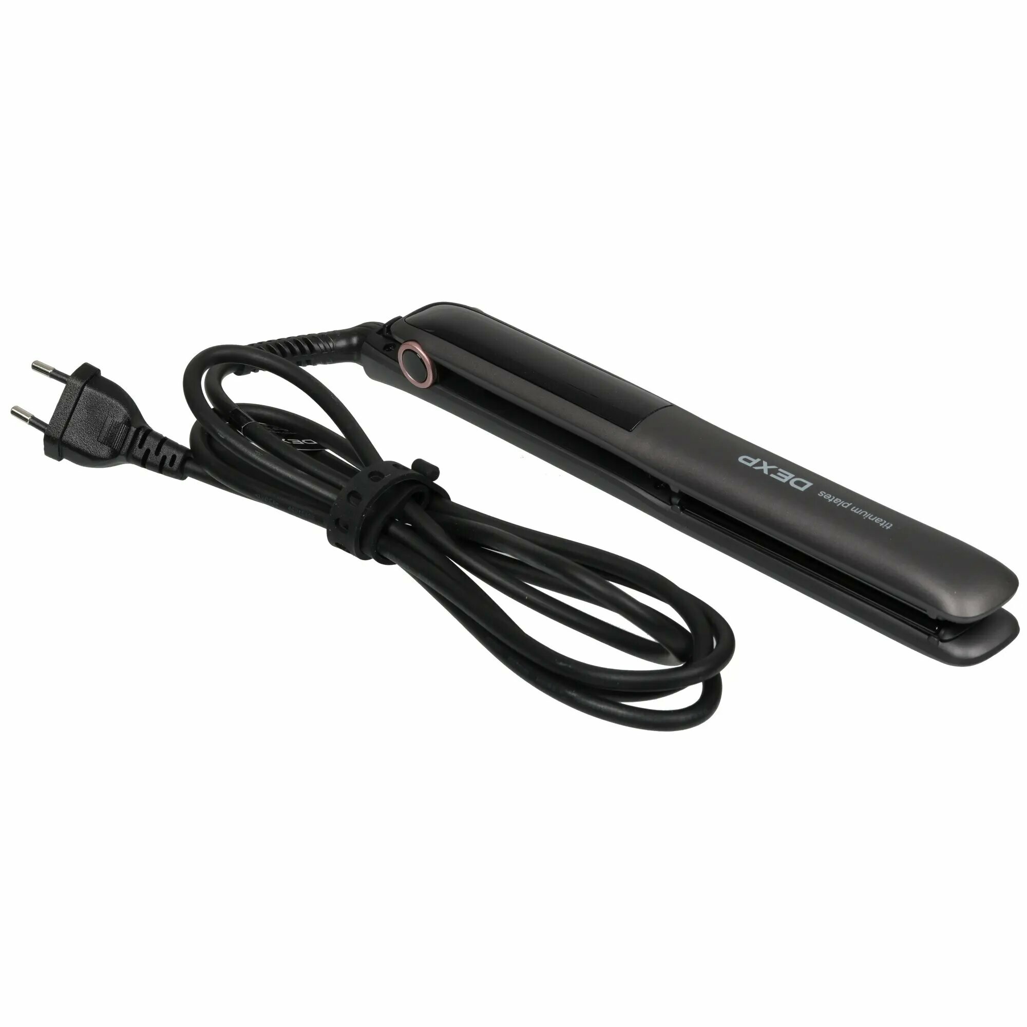 Выпрямитель для волос DEXP HST-940, титановое покрытие, 9 температурных режимов, 50 Вт