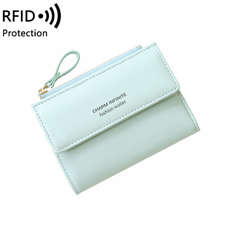 ZY Кошелек Длинный Многофункциональный ПУ Кожа Для телефона RFID