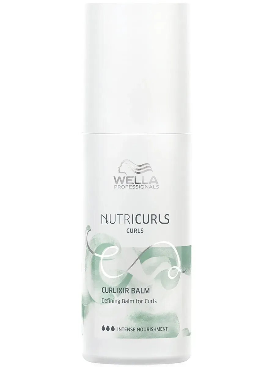 NUTRICURLS Curlixir Balm Питательный бальзам для кудрявых волос (несмываемый) 150 мл